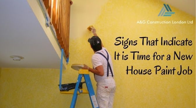 4 Telltale Signs That Indicate It is Time for a New House Paint Job